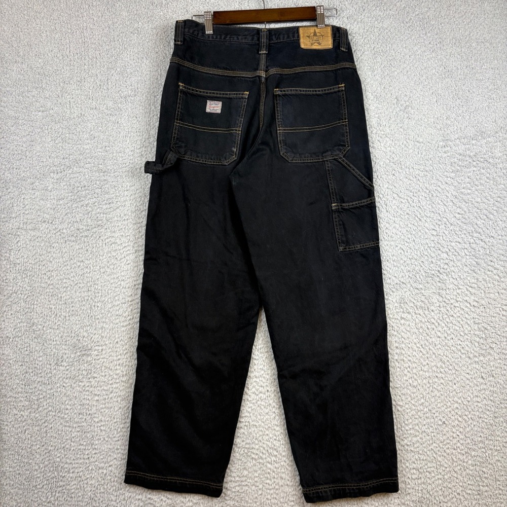 Vintage Old Navy Carpenter Jeans Mens 32x30 Navy Utility Baggy Y2K Pants